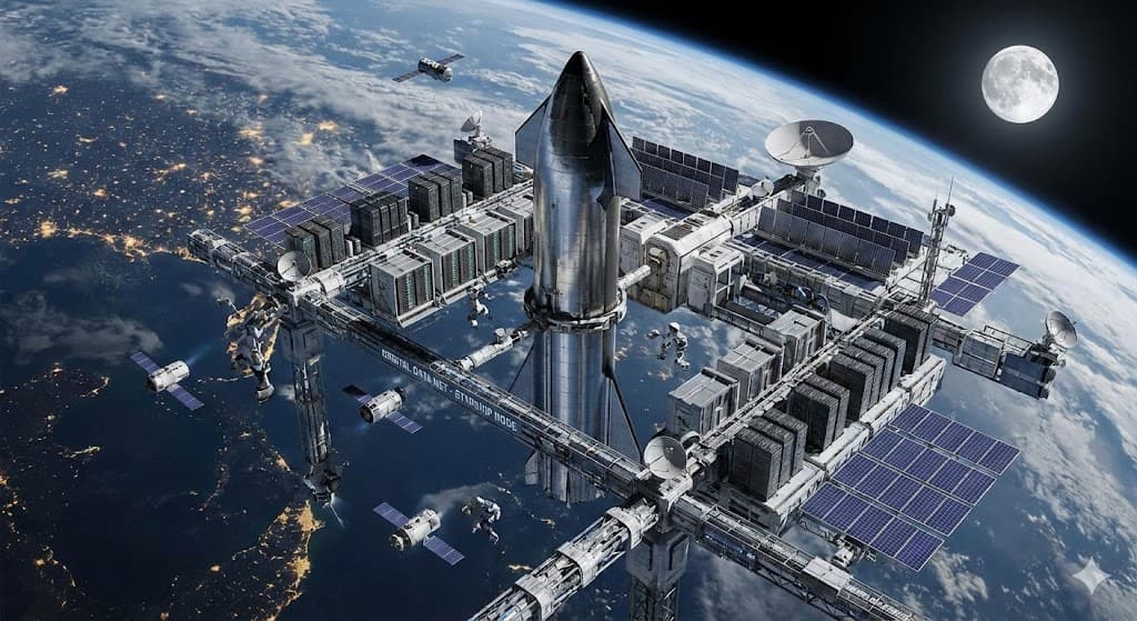 엘론 머스크 우주 데이터센터 – Tesla Megapack에서 SpaceX 궤도로, 비용 90% 절감